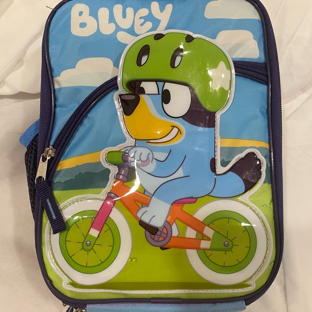 Bluey Toddler Boy Girl Kids Insulated Lunch Bag